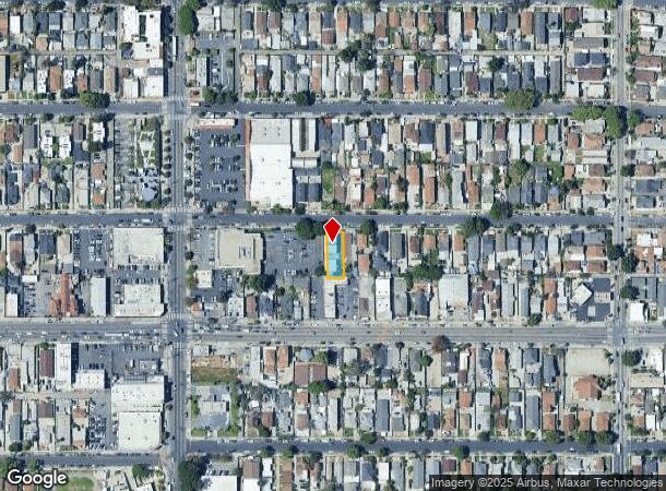  1162 E 43Rd Pl, Los Angeles, CA Parcel Map