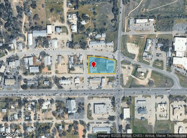  105 E Mercer St, Dripping Springs, TX Parcel Map