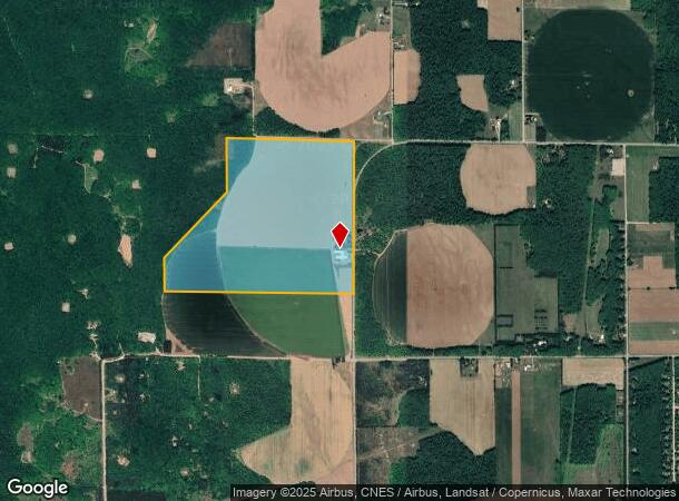  11967 Alba Hwy, Elmira, MI Parcel Map