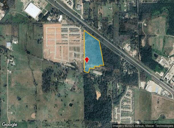  1108 State Highway 75 N, Huntsville, TX Parcel Map