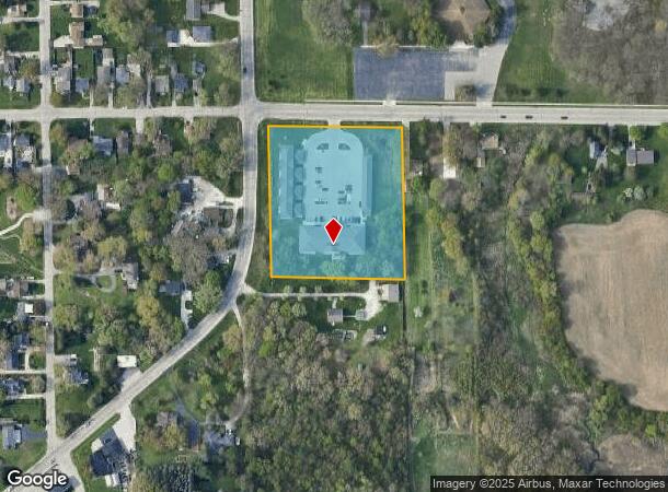 2179 91St St, Pleasant Prairie, WI Parcel Map