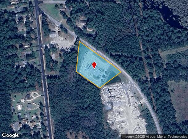  1553 Stiney Rd, Hardeeville, SC Parcel Map