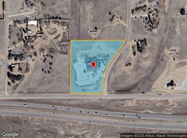 7580 Ponca Rd, Colorado Springs, CO Parcel Map