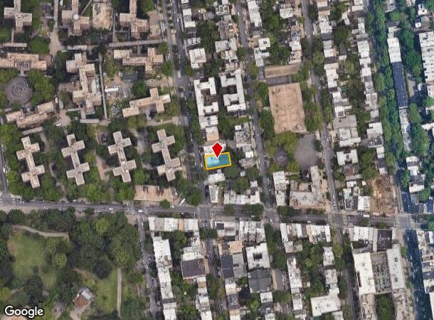  129 Carlton Ave, Brooklyn, NY Parcel Map