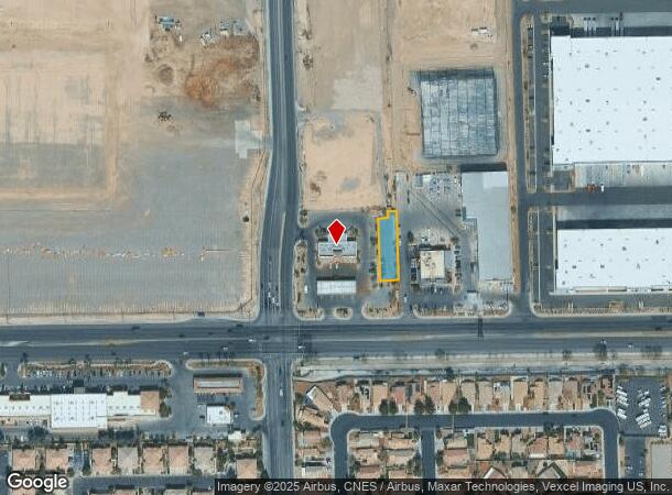 250 W Craig Rd, North Las Vegas, NV Parcel Map