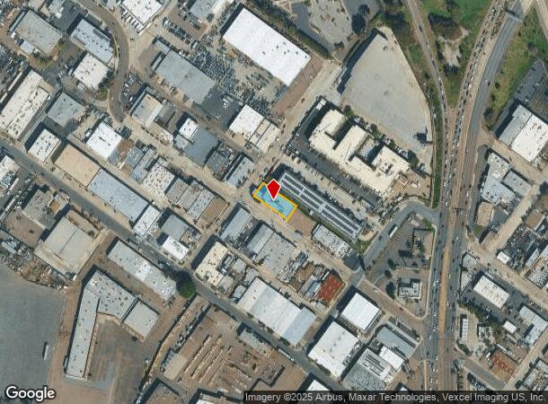 3354 Hancock St, San Diego, CA Parcel Map