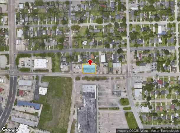  614 Park St, Baytown, TX Parcel Map