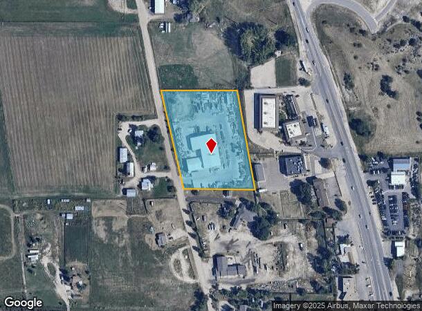 2142 Kelty Rd, Franktown, CO Parcel Map