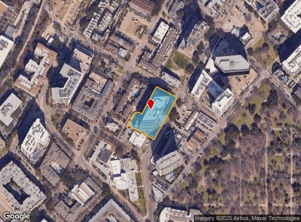 3131 Mckinney Ave, Dallas, TX Parcel Map