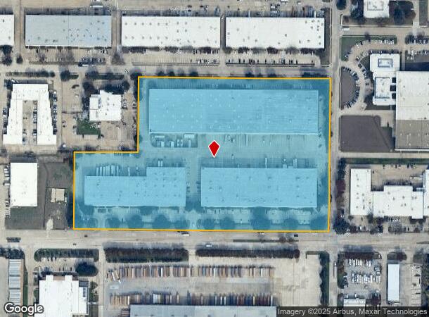 1601 E Plano Pkwy, Plano, TX Parcel Map