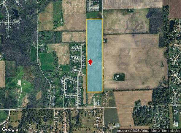  1000 S Carroll Rd, Indianapolis, IN Parcel Map