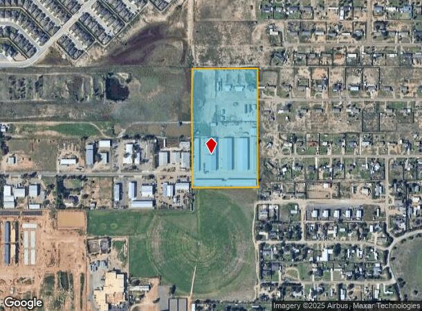  2102 109Th St, Lubbock, TX Parcel Map