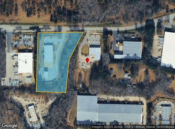 2500 Waterfield Dr, Garner, NC Parcel Map
