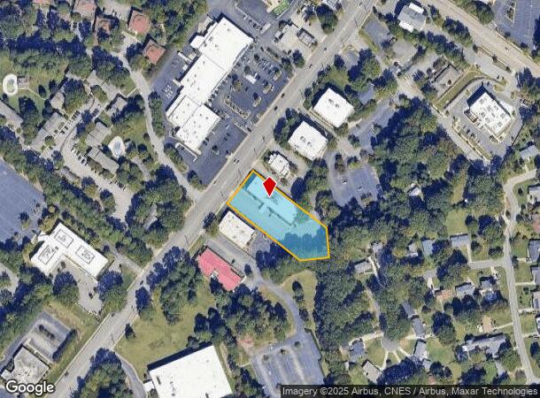 4000 Wake Forest Rd, Raleigh, NC Parcel Map