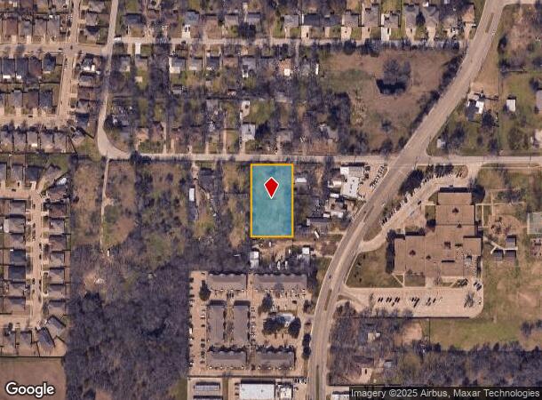 12932 Timothy Ln, Balch Springs, TX Parcel Map