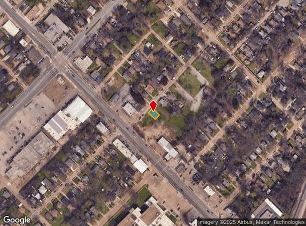  3514 Hancock St, Dallas, TX Parcel Map