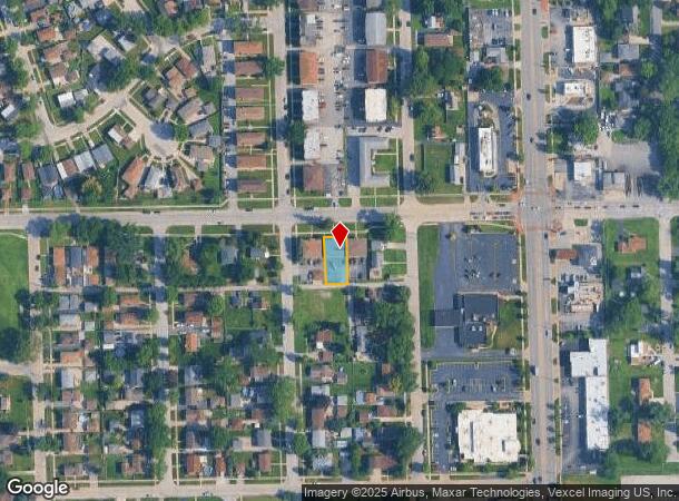 4039 W 119Th St, Alsip, IL Parcel Map
