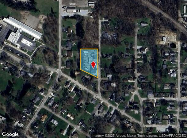  1128 Clifton Ave, Ashland, OH Parcel Map