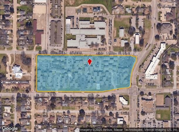 601 W Rochelle Rd, Irving, TX Parcel Map