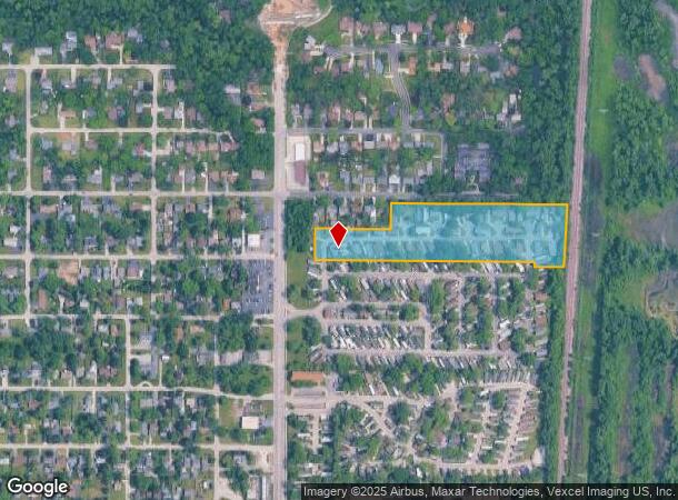 9918 W Lake St, Zion, IL Parcel Map