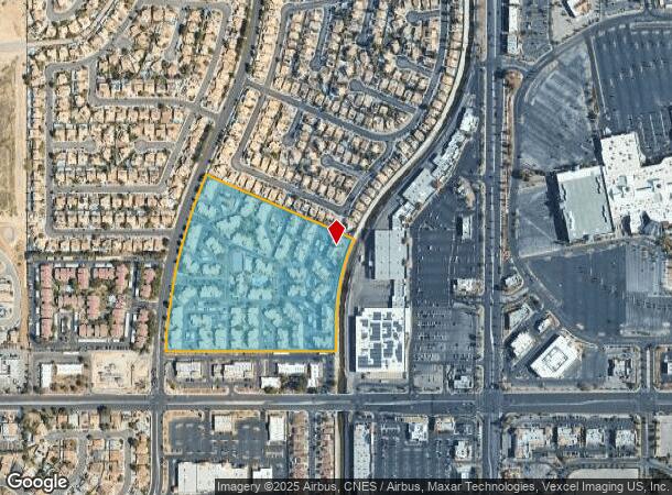  650 Whitney Ranch Dr, Henderson, NV Parcel Map