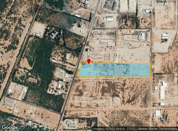 4202 Christoval Rd, San Angelo, TX Parcel Map