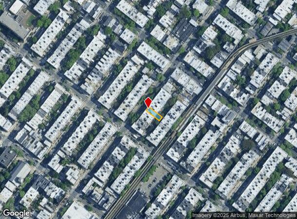  1712 Gates Ave, Ridgewood, NY Parcel Map