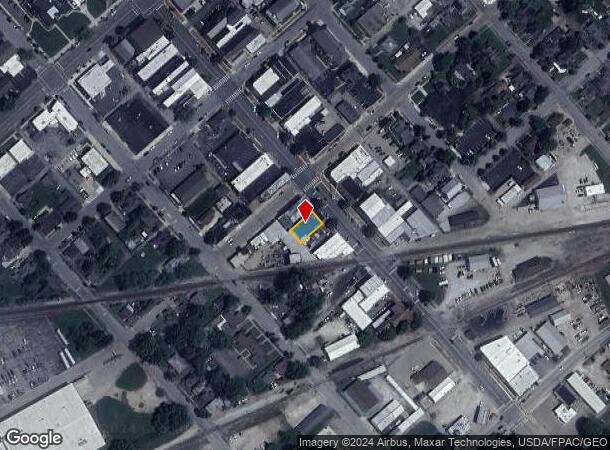  105-109 S Main St, London, OH Parcel Map