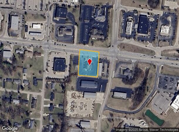  1350 E 2Nd St, Franklin, OH Parcel Map