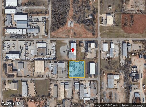  1621 Se 23Rd St, Oklahoma City, OK Parcel Map