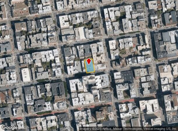 750 Post St, San Francisco, CA Parcel Map