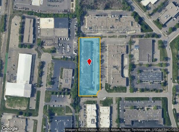 5250 W 73Rd St, Minneapolis, MN Parcel Map