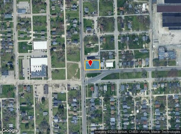  2631 S Anthony Blvd, Fort Wayne, IN Parcel Map