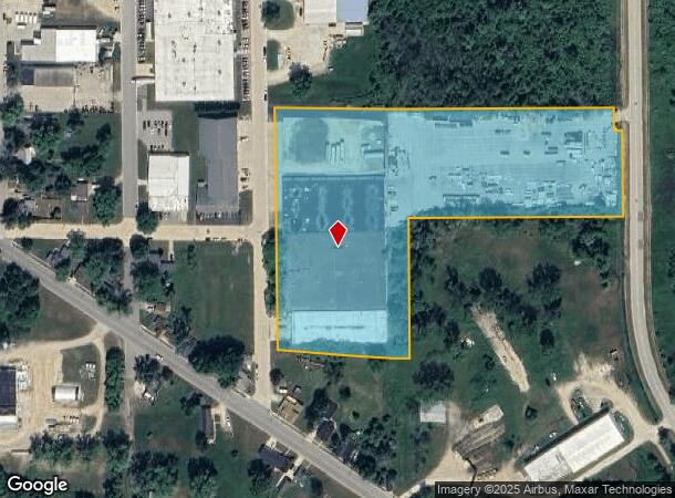 268 S Johnson St, Berlin, WI Parcel Map