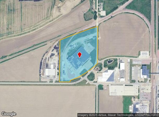  395 164Th St, Dakota City, NE Parcel Map