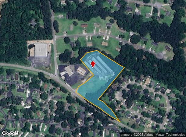 74 Oak St, Hampton, GA Parcel Map