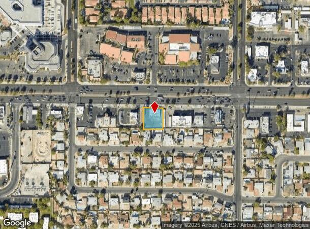  3101 W Sahara Ave, Las Vegas, NV Parcel Map