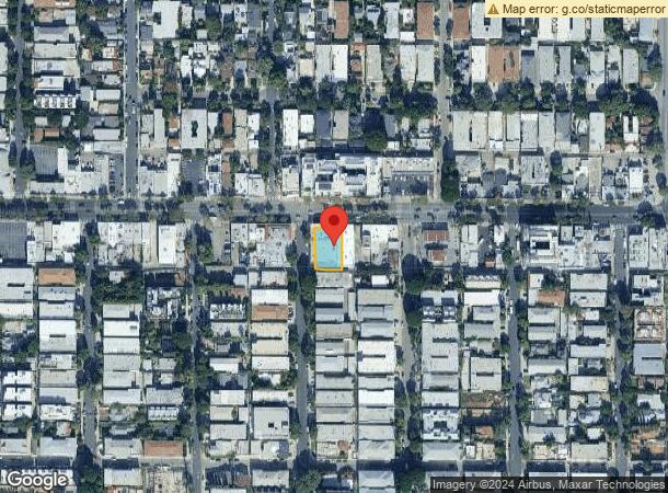  7630 Santa Monica Blvd, Los Angeles, CA Parcel Map