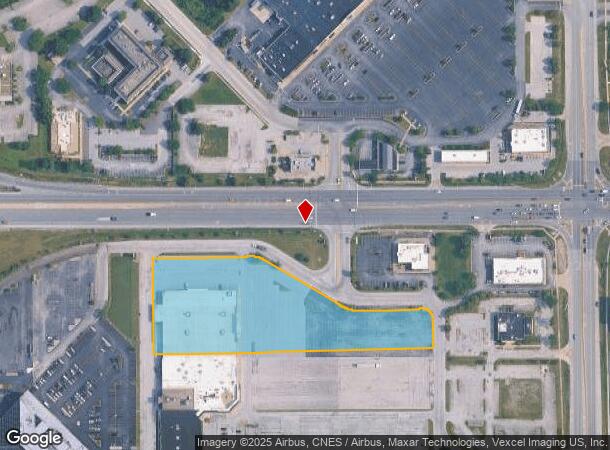5001 211Th St, Matteson, IL Parcel Map