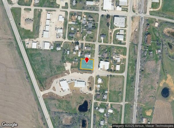  S Broad St, Coupland, TX Parcel Map