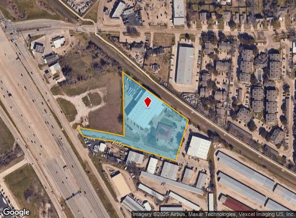  649 Franklin, Lewisville, TX Parcel Map