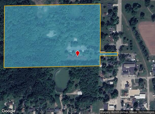  1626 10Th St, Martin, MI Parcel Map