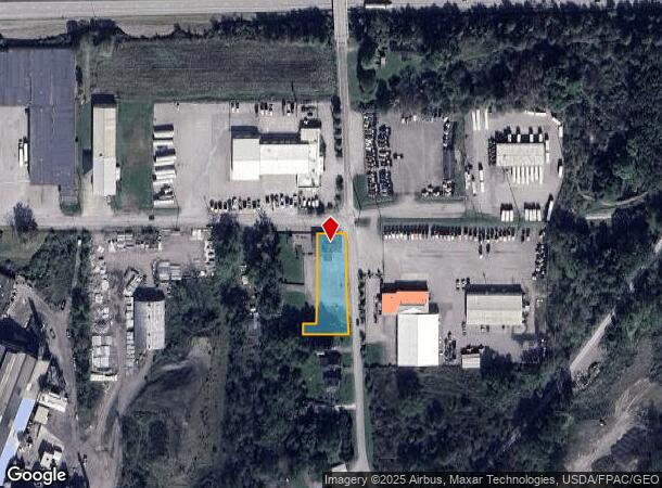 7262 Hubbard Masury Rd, Hubbard, OH Parcel Map