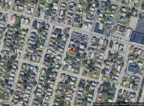 154 Greenwood St, Cranston, RI Parcel Map