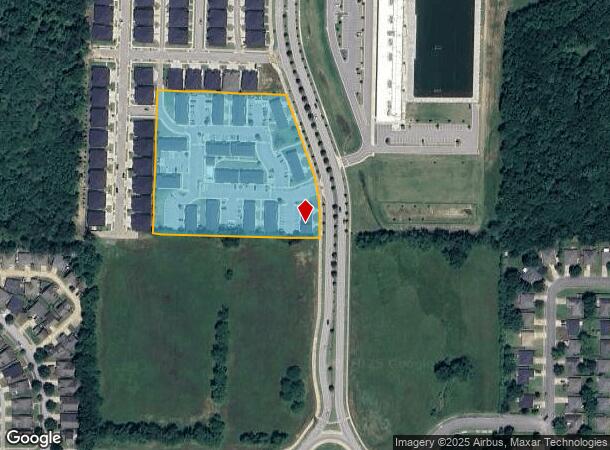 4141 W Eisenhower Pl, Fayetteville, AR Parcel Map