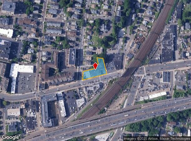  868 E Main St, Stamford, CT Parcel Map