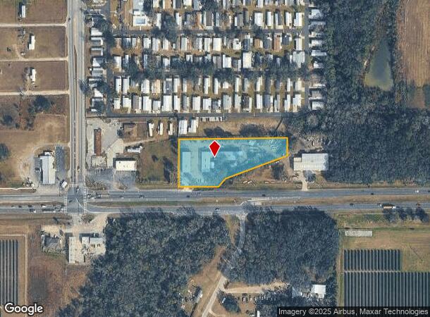 6925 Highway 60 W, Mulberry, FL Parcel Map
