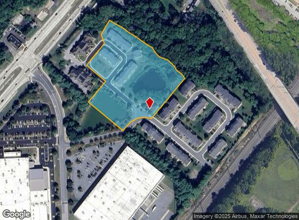 1 N Twin Lakes Blvd, Newark, DE Parcel Map