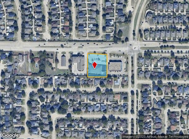  1224 E Exchange Pkwy, Allen, TX Parcel Map