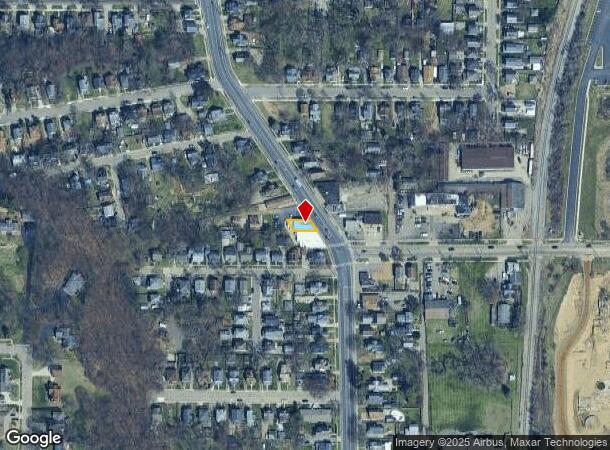  2044 S Burdick St, Kalamazoo, MI Parcel Map